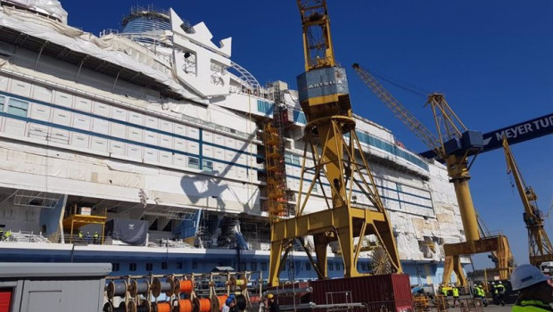 ep el icon of the seas de royal caribbean se prepara para las pruebas en el mar en junio