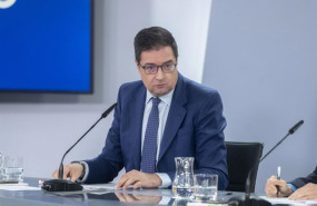ep el ministro de transformacion digital y funcion publica oscar lopez durante la rueda de prensa