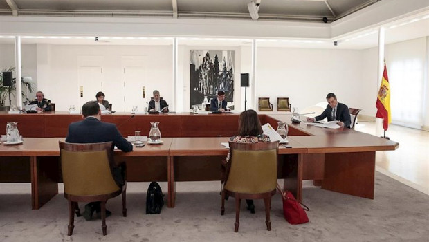 ep el presidente del gobierno pedro sanchez preside el comite de gestion tecnica del coronavirus en