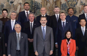 ep el rey felipe vi primera fila 2i el alto representante de asuntos exteriores y seguroidad de la