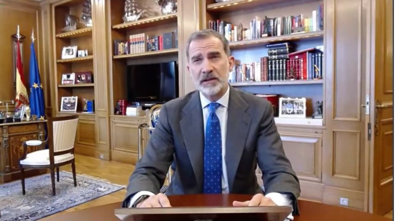 El Rey, tras ensalzar al empresariado español: Ni el virus ni la crisis nos van a derribar