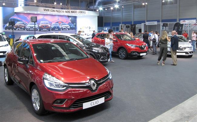 Expositor de Renault en la Feria de Muestras de Valladolid | EUROPA PRESS ep expositorrenaultla feriamuestrasvalladolid