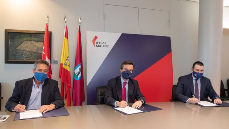 Ifema Madrid y el sector del taxi llegan a aun acuerdo para prestar servicio a los asistentes a las ferias. | IFEMA MADRID ep ifema madrid y el sector del taxi llegan a aun acuerdo para prestar servicio a los asistentes a