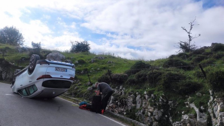 ep imagen de un accidente en carretera