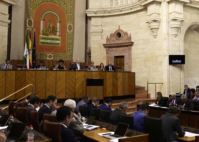 Imagen del Pleno del Parlamento andaluz | EUROPA PRESS/PARLAMENTO DE ANDALUCÍA ep imagenplenoparlamento andaluz