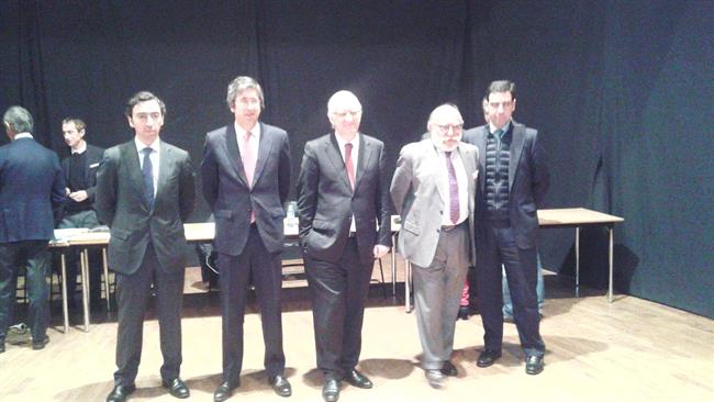 Junta de Pescanova en Redondela (Pontevedra). | EUROPA PRESS ep juntapescanovaredondela