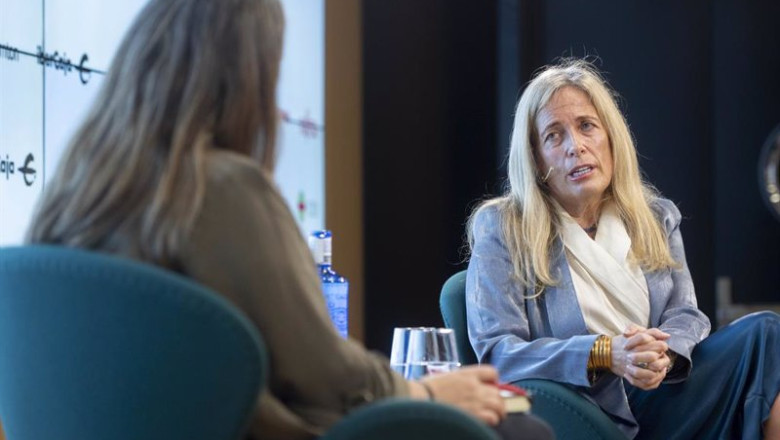 ep la consejera de economia hacienda y empleo de la comunidad de madrid rocio albert interviene