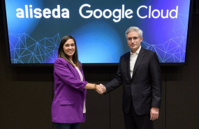 ep la directora corporate de google cloud cristina martin junto al ceo de aliseda eduard mendiluce