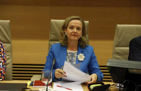 ep la ministra de empresa nadia calvino comparece en la comision de economia y empresa del congreso