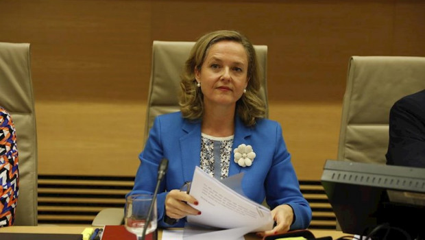 ep la ministra de empresa nadia calvino comparece en la comision de economia y empresa del congreso