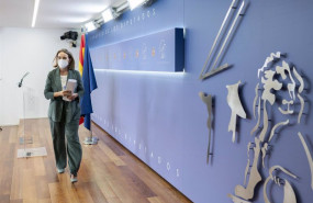 ep la portavoz parlamentaria del pp cuca gamarra durante una rueda de prensa en el congreso