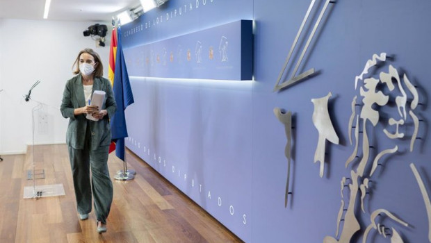 ep la portavoz parlamentaria del pp cuca gamarra durante una rueda de prensa en el congreso