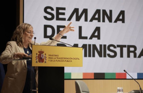 ep la secretaria de estado de funcion publica consuelo sanchez naranjo durante la presentacion del ep la secretaria de estado de funcion publica consuelo sanchez naranjo durante la presentacion del