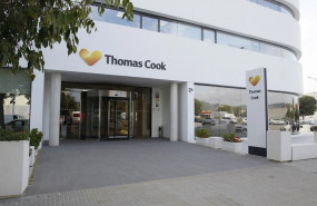 ep las oficinas de la compania de viajes thomas cook en palma baleares horas despues de que la
