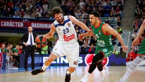 Llull y Larkin en el Baskonia - Real Madrid | EUROLEAGUE ep llulllarkinbaskonia - real madrid