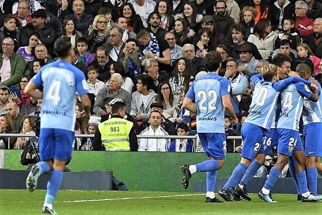 Málaga celebra un gol en el Santiago Bernabéu | LA LIGA ep malaga celebragolsantiago bernabeu