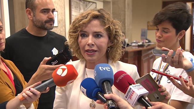 Marta Martín registra la Ley de Conciliación, Igualdad y Apoyo a la familia | Europa Press - Archivo ep marta martin registraleyconciliacion igualdadapoyola familia