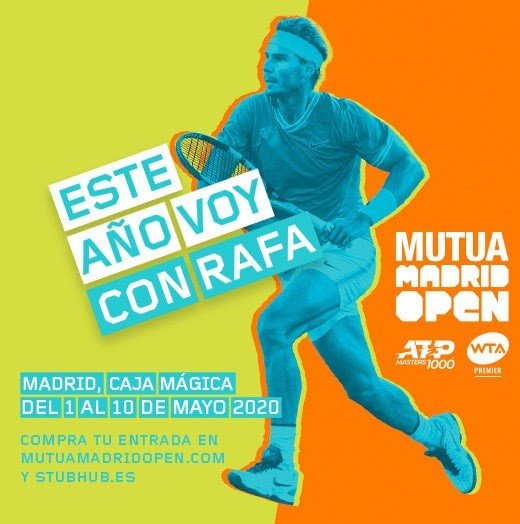 El Mutua Madrid Open estrena imagen y se alía con StubHub para la venta