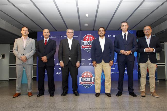 Presentacion del Circuito de Pretemporada Movistar | ACB PHOTO ep presentacioncircuitopretemporada movistar