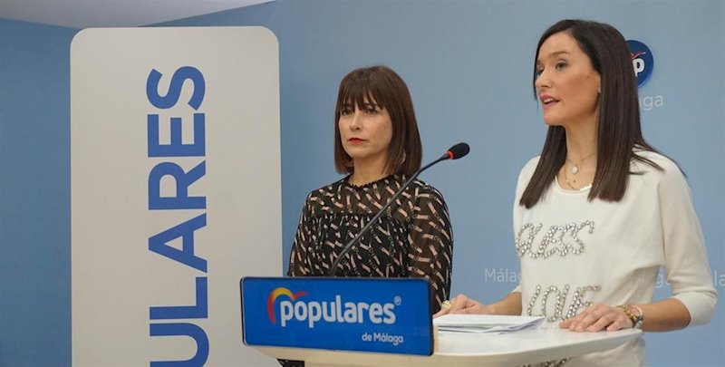 ep ruth sarabia concejal del pp en el ayuntamiento de malaga i junto a la edil y vicesecretaria del ep ruth sarabia concejal del pp en el ayuntamiento de malaga i junto a la edil y vicesecretaria del