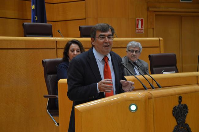 El senador del PSOE Francesc Antich en un Pleno de la Cámara Alta | PSIB – PSOE ep senadorpsoe francesc antichun plenola camara alta