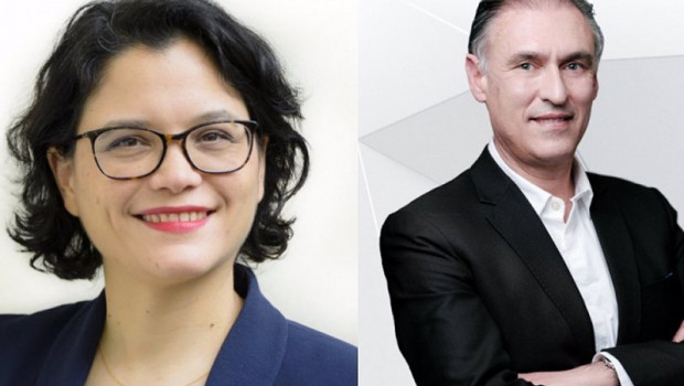 ep sovany ang vicepresidenta de rendimiento de producto y robert bonetto vicepresidente de