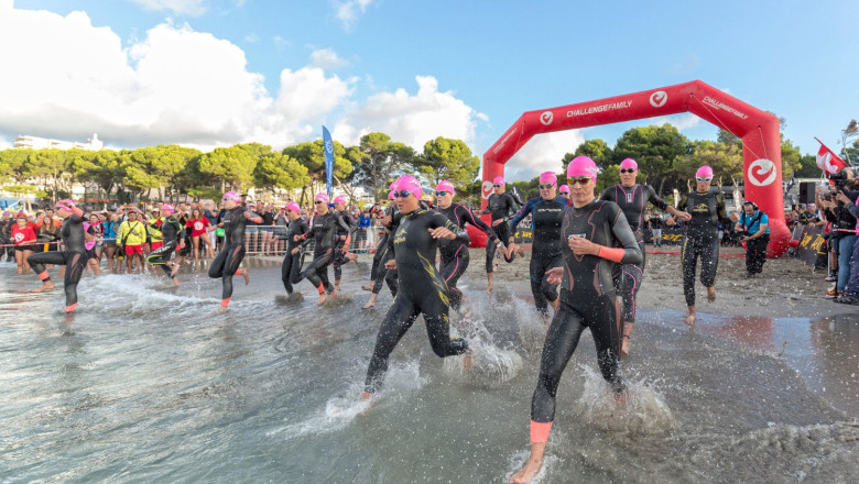 challenge peguera mallorca   salida 