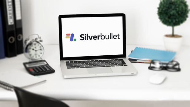 dl silver bullet data services aim silverbullet digital technology partnership service provider logo