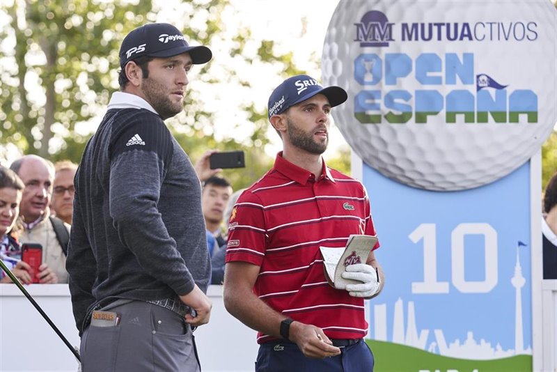ep adri arnaus y jon rahm en el open de espana