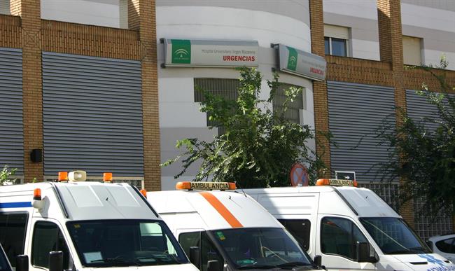 Ambulancias En La Puerta De Urgencias Del Hospital Virgen Macarena De Sevilla | EUROPA PRESS/JUNTA DE ANDALUCÍA ep ambulanciasla puertaurgenciashospital virgen macarenasevilla