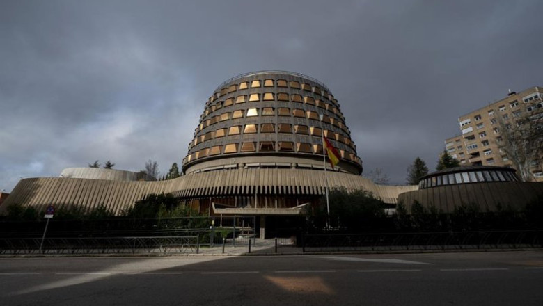 ep archivo   el exterior del tribunal constitucional en una imagen de archivo