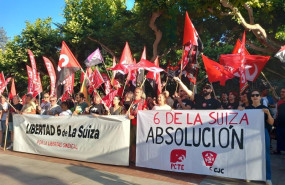 ep archivo   una concentracion exigiendo la libertad inmediata para las seis de la suiza