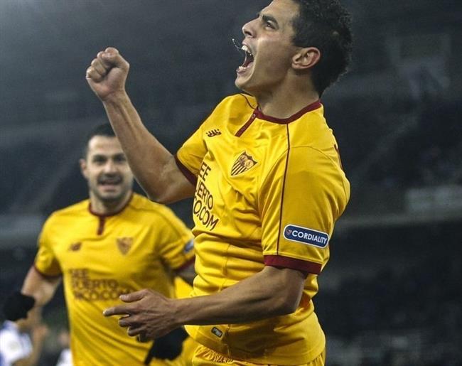 Ben Yedder celebra uno de sus goles | LALIGA ep ben yedder celebradegoles