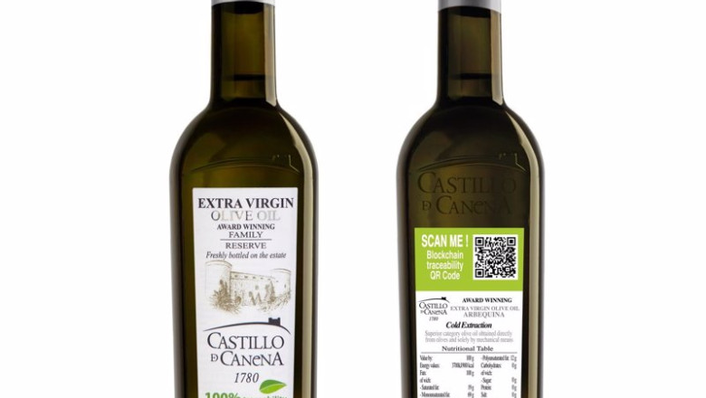 ep botellas de castillo de caena con la etiqueta blockchain generada por trustos la plataforma de ep botellas de castillo de caena con la etiqueta blockchain generada por trustos la plataforma de