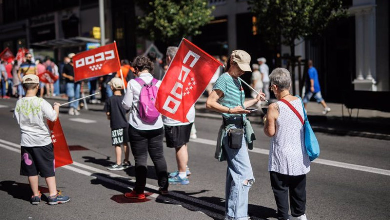 ep decenas de manifestantes antes de que comience la marcha por el dia internacional de los ep decenas de manifestantes antes de que comience la marcha por el dia internacional de los