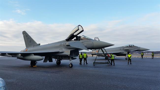 Dos cazas Eurofighter españoles, en la misión de la OTAN en el Báltico | Europa Press - Archivo ep dos cazas eurofighter espanoles enmisionla otanbaltico