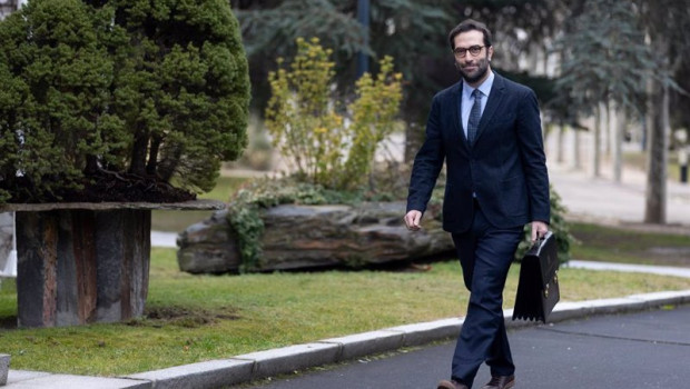 ep el ministro de economia comercio y empresa carlos cuerpo llega al primer consejo de ministros de