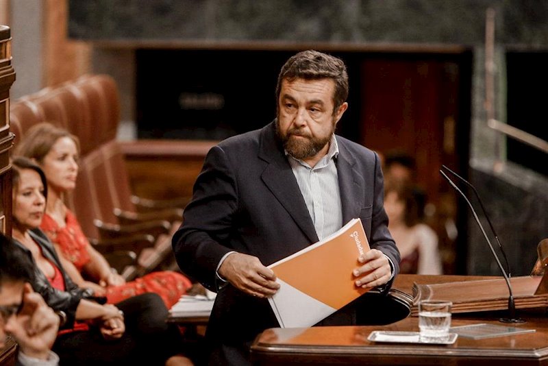 ep el portavoz de ciudadanos en el congreso miguel angel gutierrez
