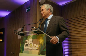 ep el presidente de efpa espana santiago satrustegui en los actos conmemorativos del 25aniversario