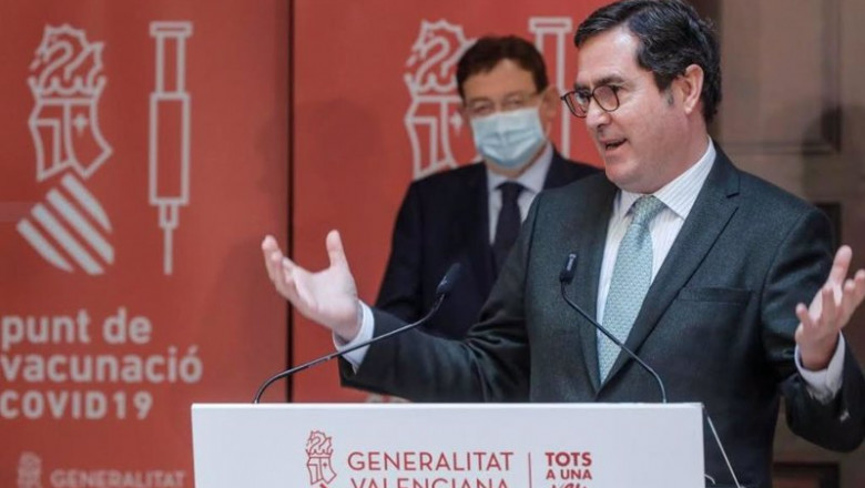 ep el presidente de la ceoe antonio garamendi en valencia