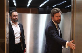 ep el presidente de vox y el portavoz parlamentario del partido santiago abascal e ivan espinosa de 20190918173205