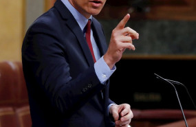 ep el presidente del gobierno pedro sanchez durante su intervencion en el pleno del congreso que