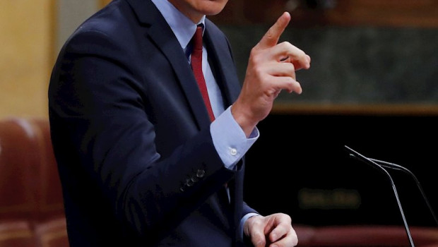 ep el presidente del gobierno pedro sanchez durante su intervencion en el pleno del congreso que