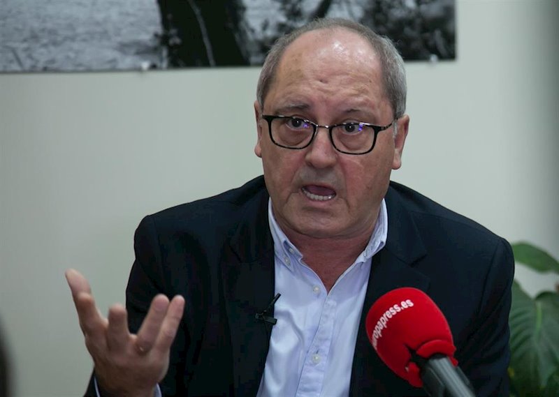 ep el secretario de organizacion del psoe-a juan cornejo durante la entrevista con europa press