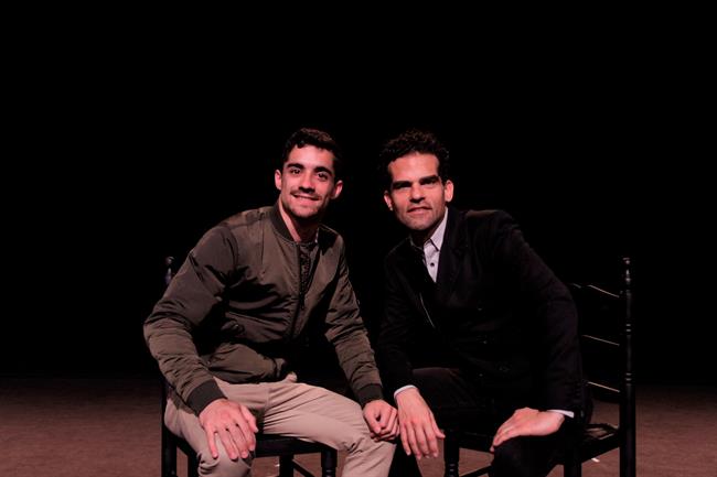 Javier Fernández y Antonio Najarro en la sede de Ballet Nacional de España | EUROPA PRESS ep javier fernandezantonio najarrola sedeballet nacionalespana