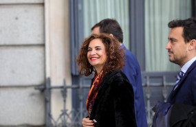 ep la ministra de hacienda maria jesus montero a su llegada al congreso