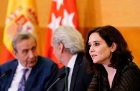 ep la presidenta de la comunidad de madrid isabel diaz ayuso se reune con sindicatos y hospitales