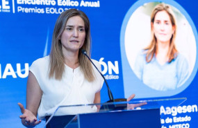ep la secretaria de estado de energia sara aagesen en el encuentro elocio anual de aee