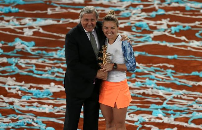 Mutua Madrid Open Simona Halep Illie Nastase | SERGIO PEREZ ep mutua madrid open simona halep illie nastase