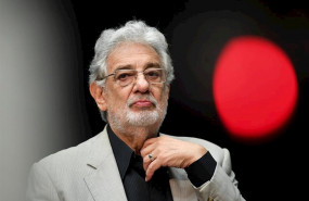 ep placido domingo foto de archivo